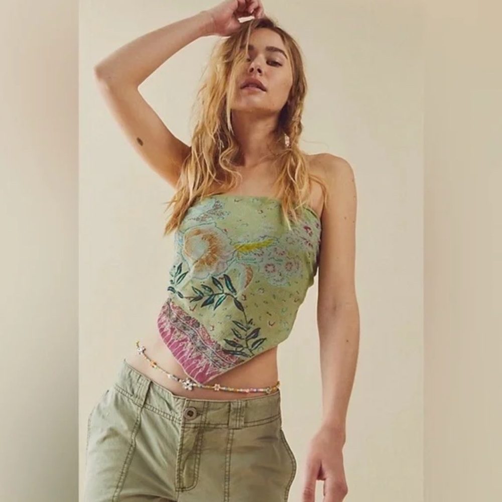Free People - One Raya Bandeau Top - Size XL